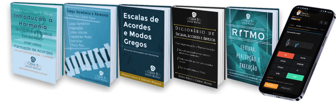Os 5 livros do Combo e o app de exercícios